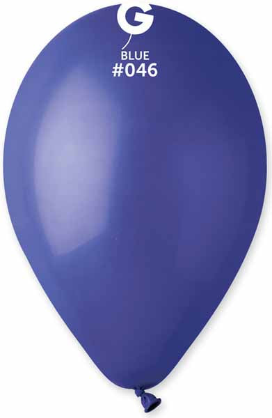 Gemar 12-Inch Royal Blue Latex Balloons, 50 Count