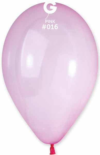 Gemar 13" Pastel Pink #016 Latex Balloons, 50 Count
