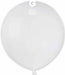 Gemar 19-Inch White Latex Balloons, 25 Count