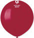 Gemar 19-Inch Burgundy Latex Balloons, 25 Count