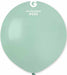 Gemar 19 Inch Aquamarine Latex Balloons, 25 Pack