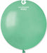 Gemar 19-Inch Metallic Aquamarine Latex Balloons, 25 Count