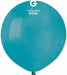 Gemar 19-Inch Turquoise Latex Balloons, 25 Count