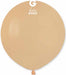 Gemar 19-Inch Blush Latex Balloons #069, 25 Count