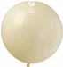 Gemar 31" Ivory #059 Latex Balloon, 1 Count