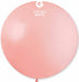 Gemar 31-Inch Baby Pink Latex Balloon #073, 1 Count