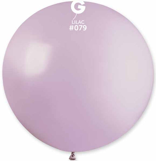 Gemar 31" Lilac #079 Latex Balloon, 1 Count