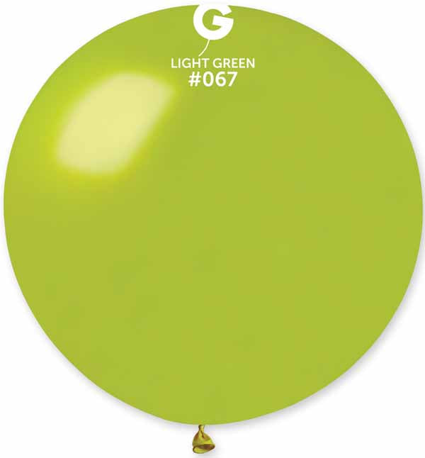 GEMAR 31" METALLIC LT GREEN #067 1/BG