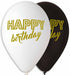 GEMAR 13" HAPPY BIRT HDAY GOLD PRINT 50/B