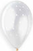 GEMAR 5" PRINTED CHIC DOTS 100/BAG