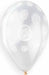 GEMAR 13" CLEAR DOTS SPIRAL WHITEINK 50/B