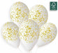 GEMAR 13" MARBLE WHITE GOLD INK 50/BG
