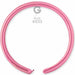Gemar 160 Metallic Rose #033 Twisting Balloons, 50 Count
