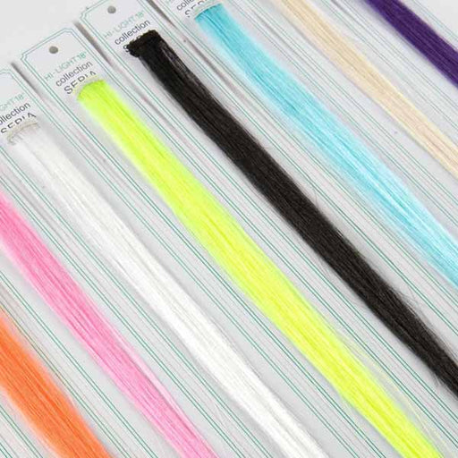 Sepia Pink Clip-In Hair Highlight, 18 Inch