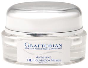 Graftobian Anti-Shine HD Foundation Primer, 0.5 oz