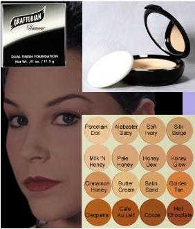 Graftobian Dual Finish Foundation in Porcelain Doll