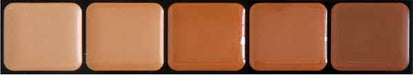 Graftobian HD Glamour Crème Foundation Palette Warm #3