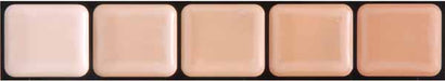 Graftobian HD Glamour Crème Foundation Palette Cool #1