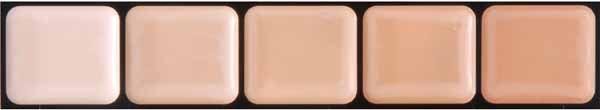 Graftobian HD Glamour Crème Foundation Palette Cool #1