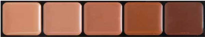 Graftobian HD Glamour Crème Foundation Palette Cool #2