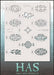 Graftobian Girly Half Ass Stencil Bundle, 11 Stencils