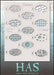 Graftobian Half Ass Pattern Stencil Bundle, 11 Stencils