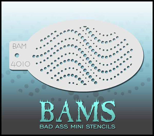 Graftobian Bad Ass Mini Stencil Dot Wave