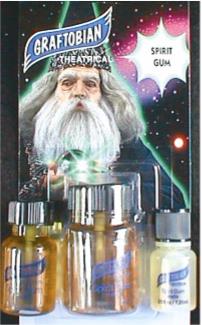Graftobian Spirit Gum Adhesive with Brush, 0.5 oz