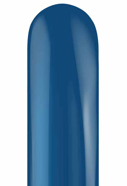 TUFTEX 260 Navy Latex Twisting Balloons, 50 Count