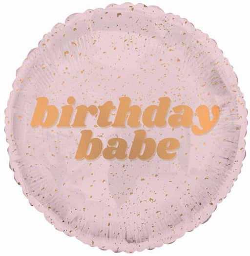 TUFTEX 18" 24K Birthday Babe Foil Balloon