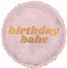 TUFTEX 18" 24K Birthday Babe Foil Balloon