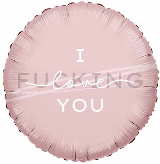 TUFTEX 18" I F***ING LOVE YOU Foil Balloon