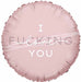 TUFTEX 18" I F***ING LOVE YOU Foil Balloon