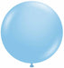 TUFTEX 36-Inch Baby Blue Latex Balloons, 2-Pack
