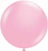 TUFTEX 36-Inch Baby Pink Latex Balloons, 2 Pack