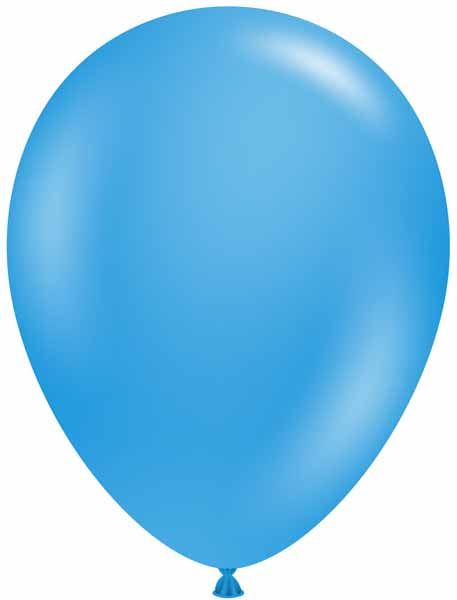 TUFTEX 11-Inch Standard Blue Latex Balloons, 12-Pack