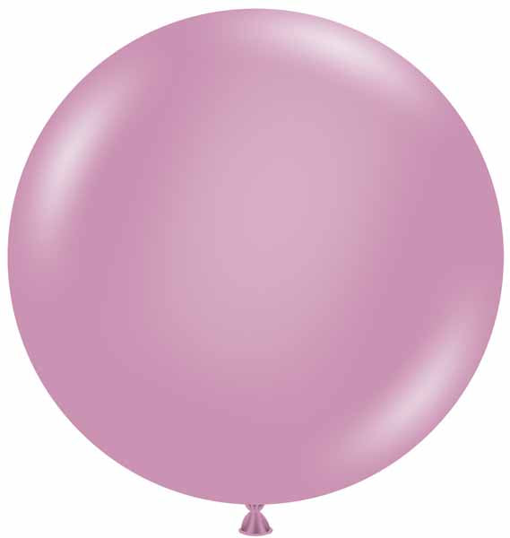 TUFTEX 24-Inch Canyon Rose Latex Balloons, 25 Count