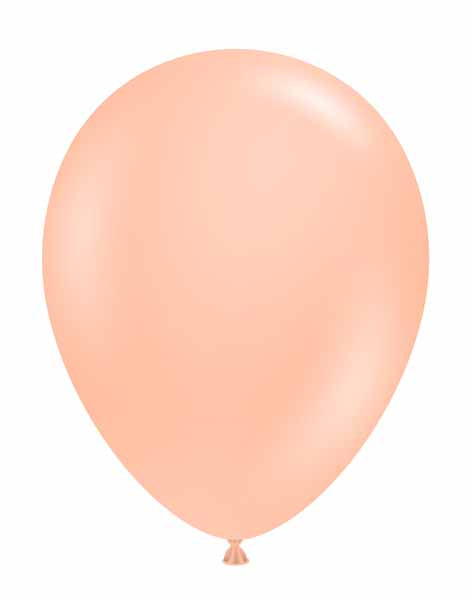TUFTEX Cheeky Pastel Orange 5-Inch Latex Balloons, 50 Count
