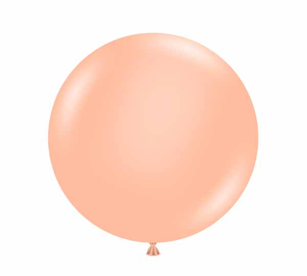 TUFTEX Cheeky Pastel Orange 36-Inch Latex Balloons, 2-Pack