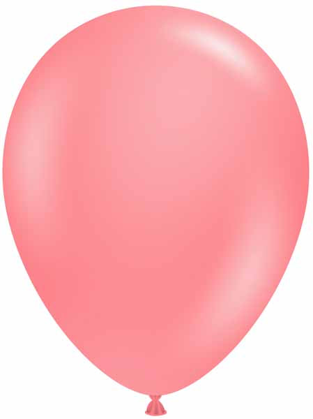 TUFTEX 11-Inch Coral Latex Balloons, 100 Count
