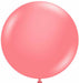 TUFTEX Coral 24-Inch Latex Balloons, 25 Count
