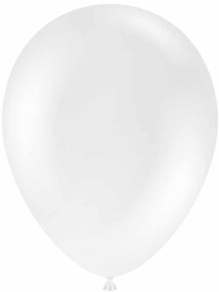TUFTEX 11-Inch Crystal Clear Latex Balloons, 12-Pack