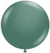 TUFTEX 24-Inch Evergreen Latex Balloons, 25 Count