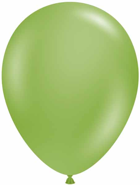 TUFTEX 17-Inch Fiona Green Latex Balloons, 50 Count