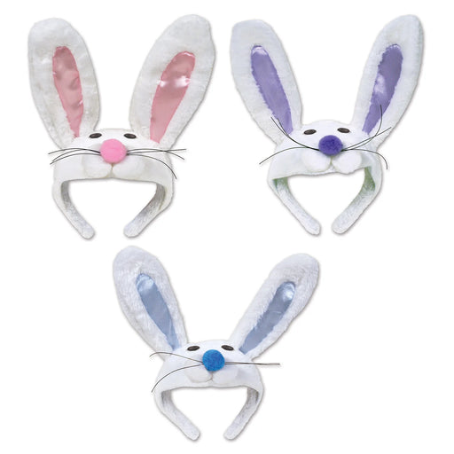 Easter Plush Bunny Headband (1/Pk)