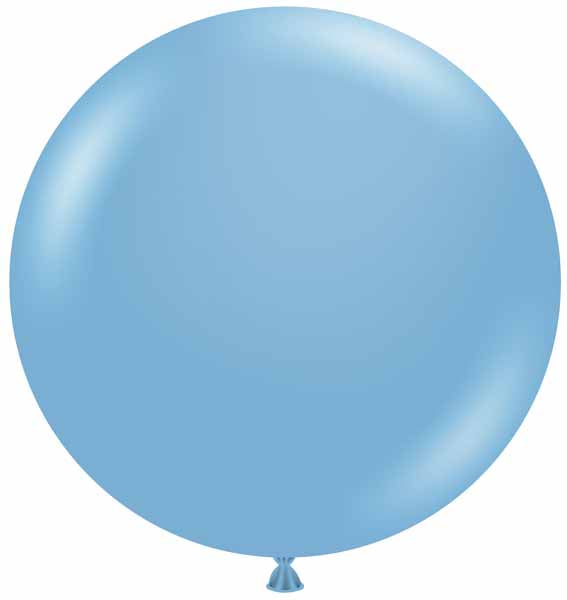 TUFTEX 24-Inch Pearl Georgia Blue Latex Balloons, 25 Count