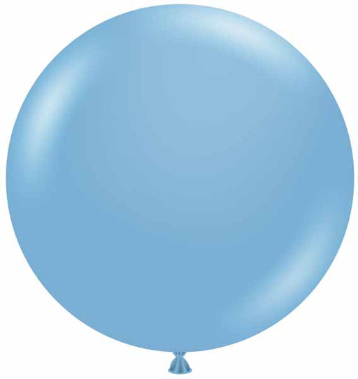 TUFTEX 36-Inch Pearl Georgia Blue Latex Balloons, 2 Count