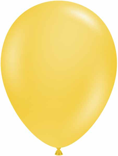TUFTEX 5 Inch Goldenrod Latex Balloons, 50 Count