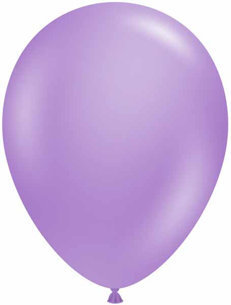 TUFTEX 11-Inch Lavender Latex Balloons, 12 Count