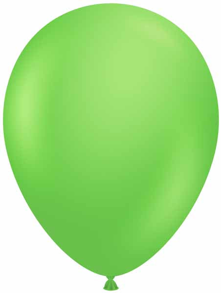 TUFTEX 11-Inch Lime Green Latex Balloons, 12 Pack
